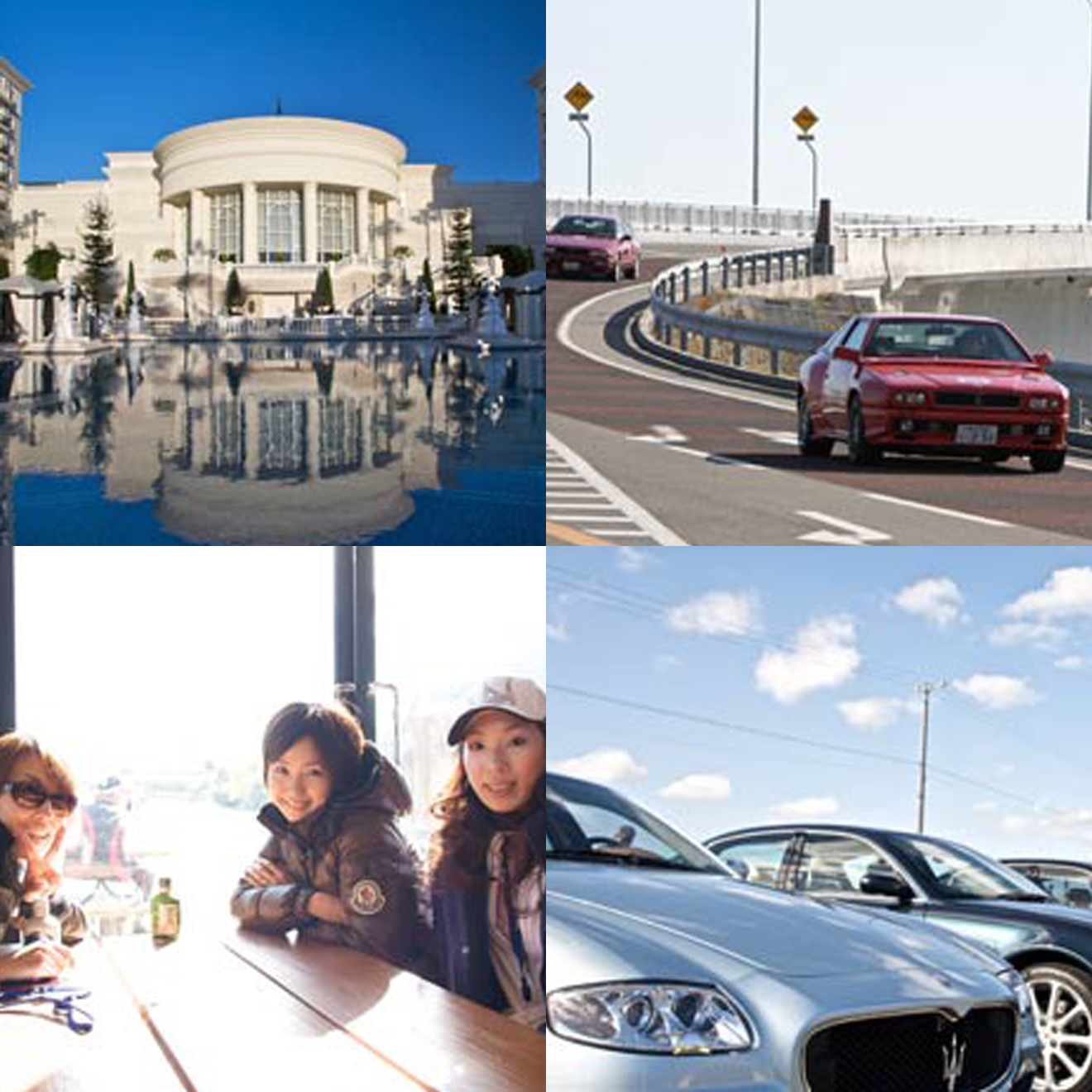 イベントの会場となったのは、浜名湖湖畔にあるグランド・エクシブおよびボートクラブカナル。2日目は浜名湖周辺を走るツーリングが開催された。晴天に恵まれたこの日、すべてのクルマが活き活きと走り切った。また、オーナーばかりではなく、家族ぐるみで付き合いのできる親しみやすさ満点のイベントだった。