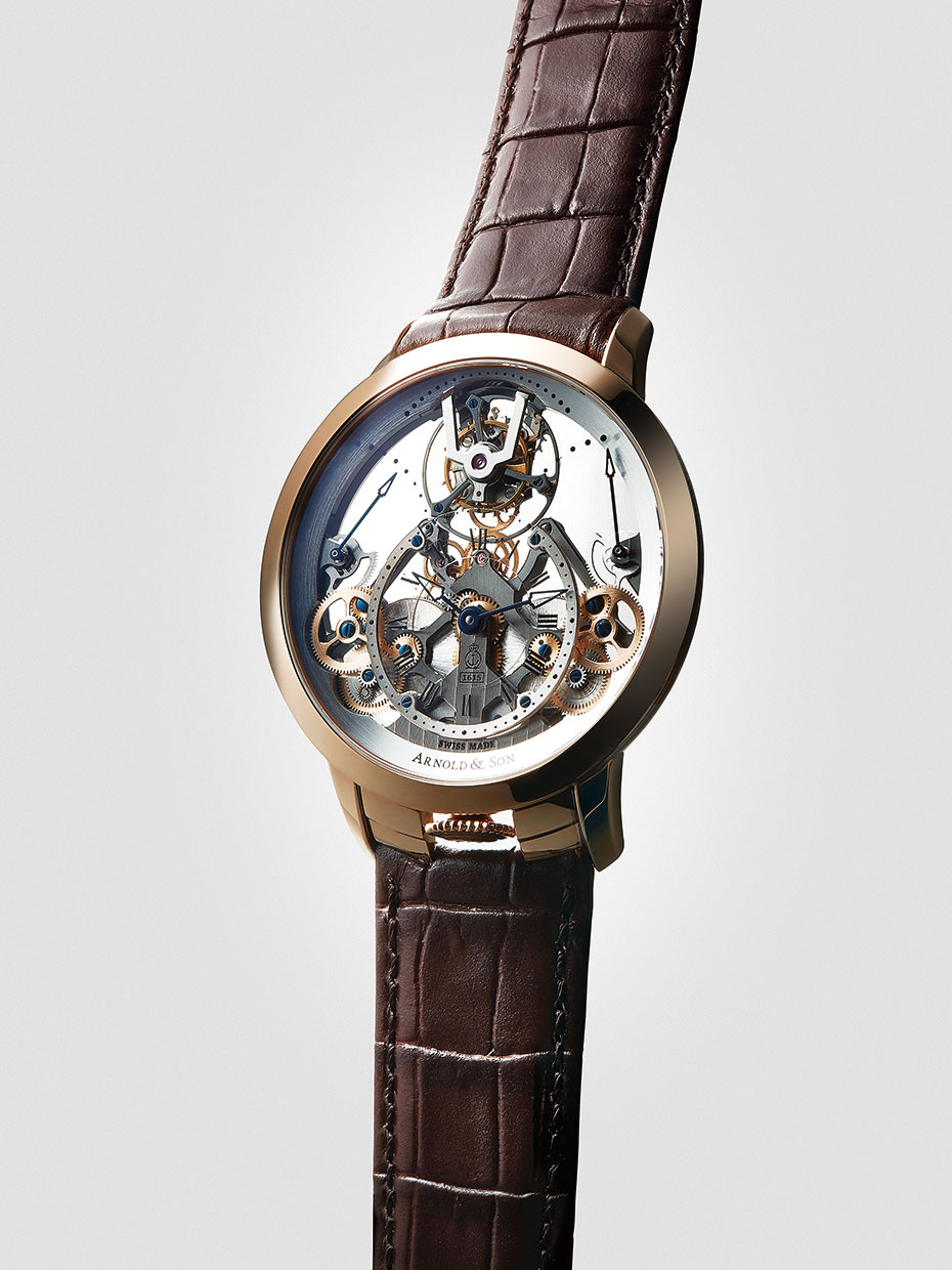 タイム・ピラミッド トゥールビヨン  アーノルド＆サン