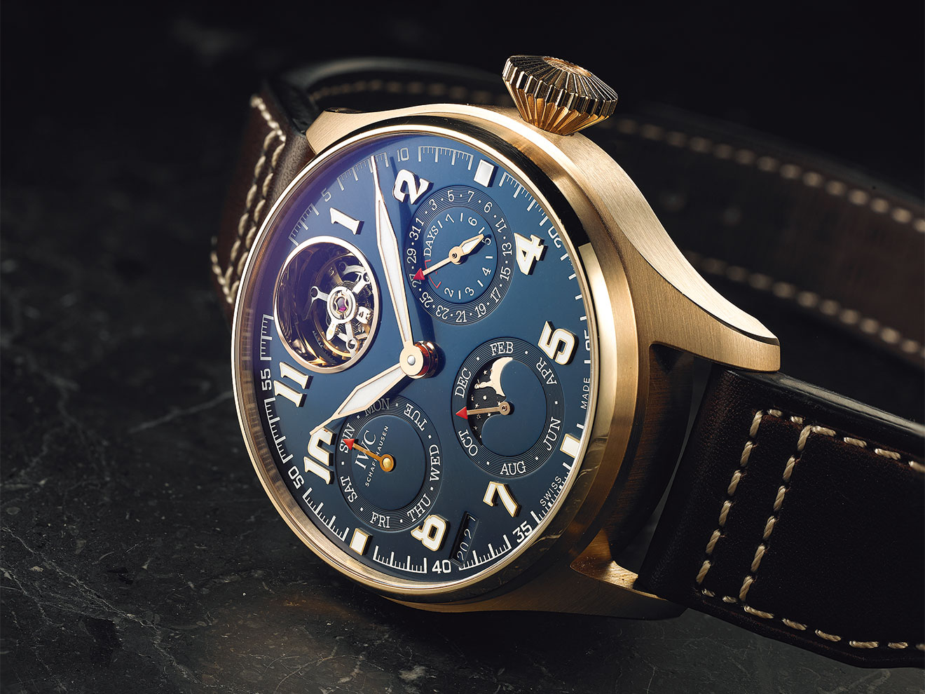 ビッグ・パイロット・ウォッチ・パーペチュアル・カレンダー・トゥールビヨン「プティ・プランス」