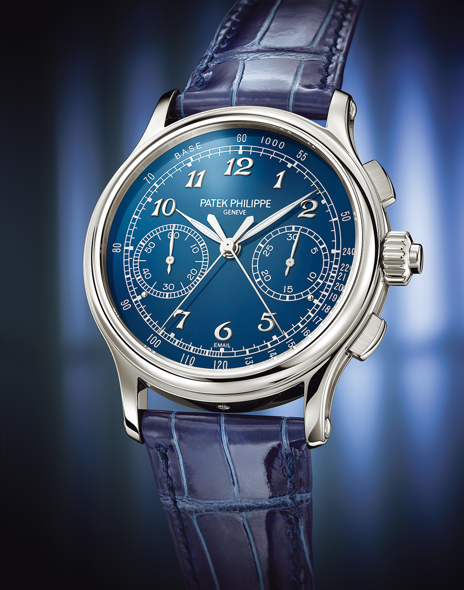 手巻きキャリバーCHR 29-535 PSを搭載したスプリット秒針クロノグラフ