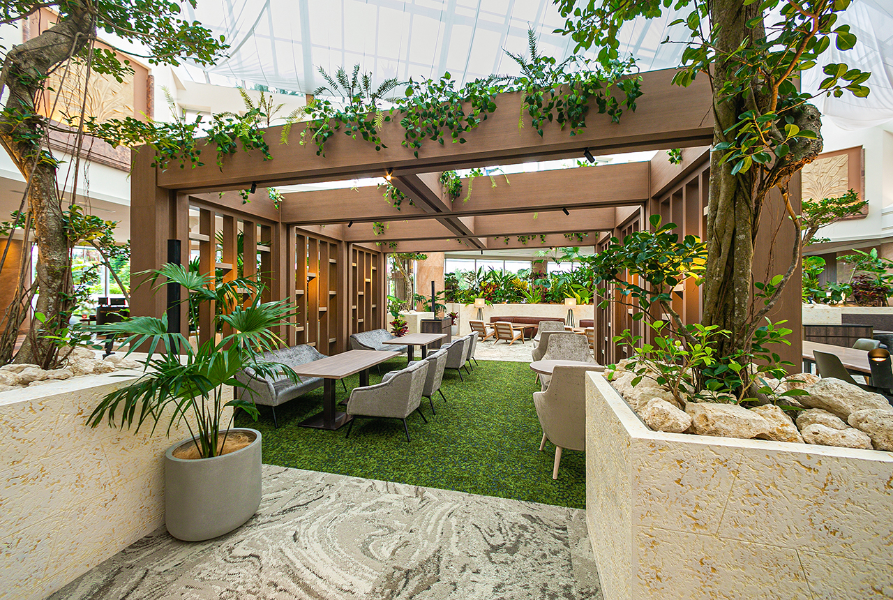 オリエンタルホテル 沖縄リゾート＆スパ&emsp;クラブラウンジ