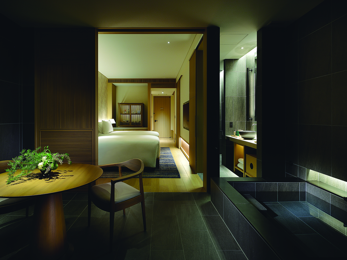 ROKU KYOTO, LXR Hotels & Resorts 客室