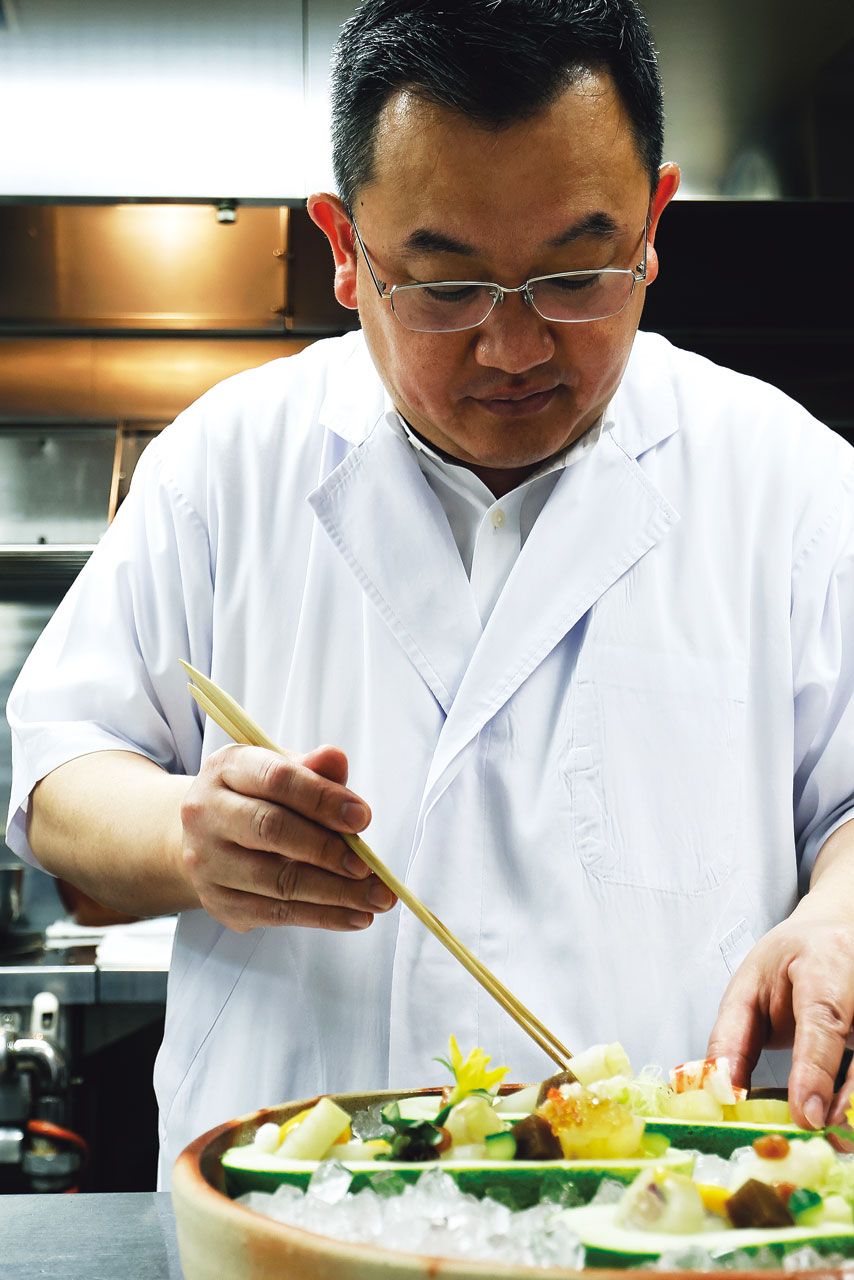 銀座小十&emsp;奥田透 氏