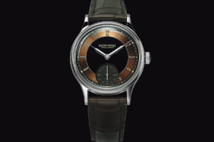 「TSUNAMI」手巻き、ケース径37mm、SSケース×アリゲーターストラップ、日常生活防水