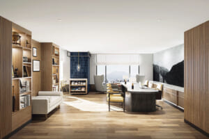 シェラトン鹿児島&emsp;18階のクラブラウンジ