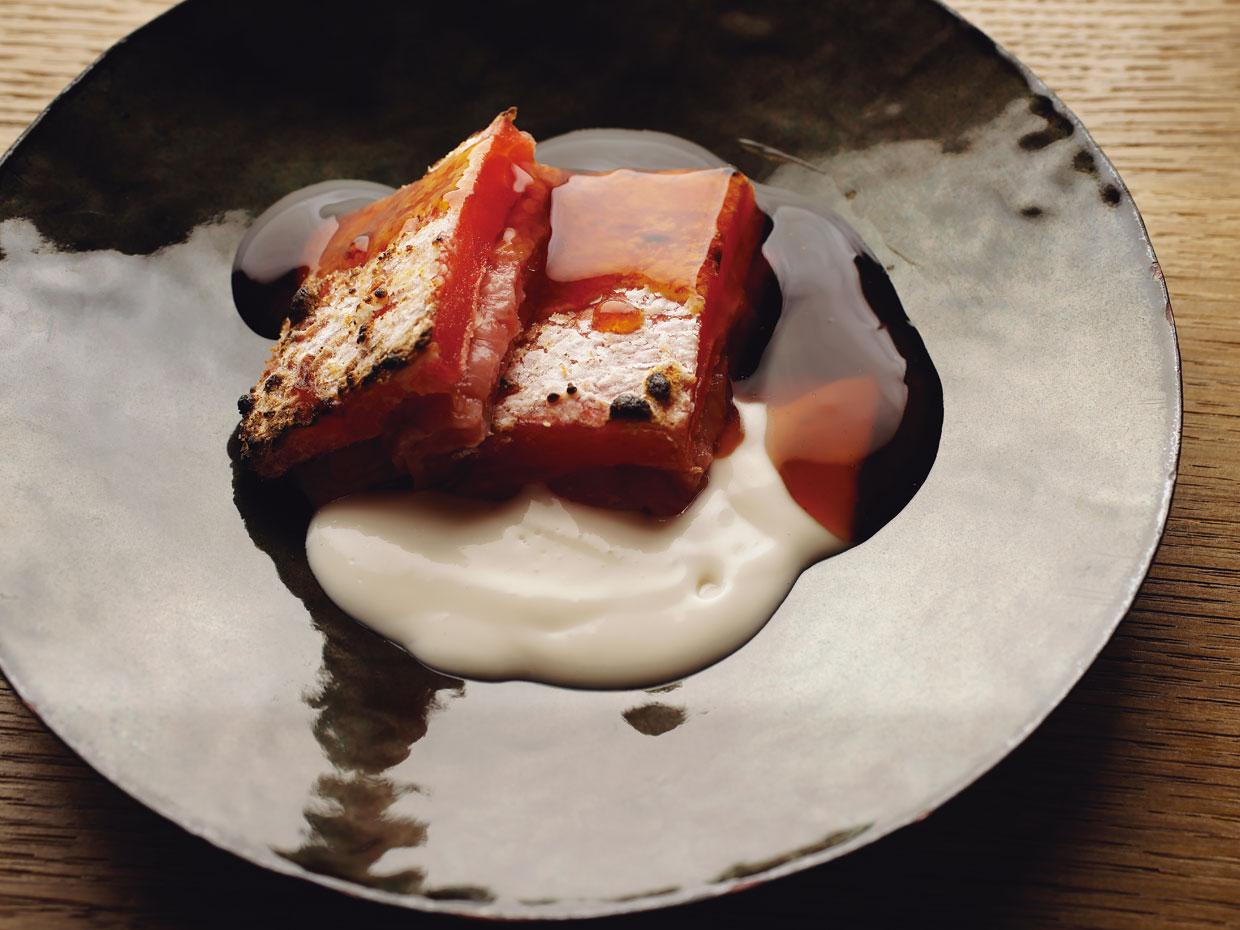 西瓜の料理、石かわ&emsp;石川秀樹氏