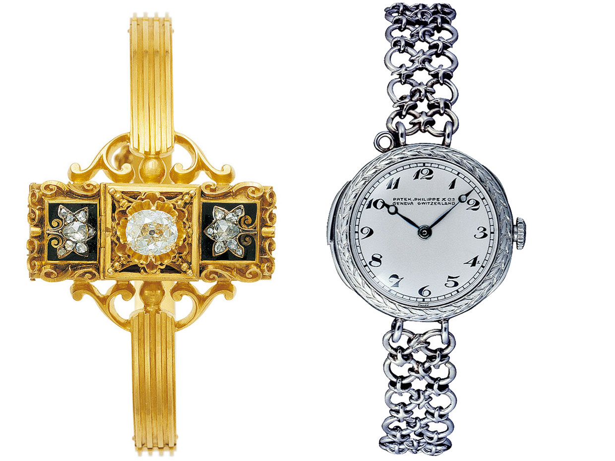 パテック&ensp;フィリップ（左）First Swiss Wristwatch（右）First Repeating Wristwatch