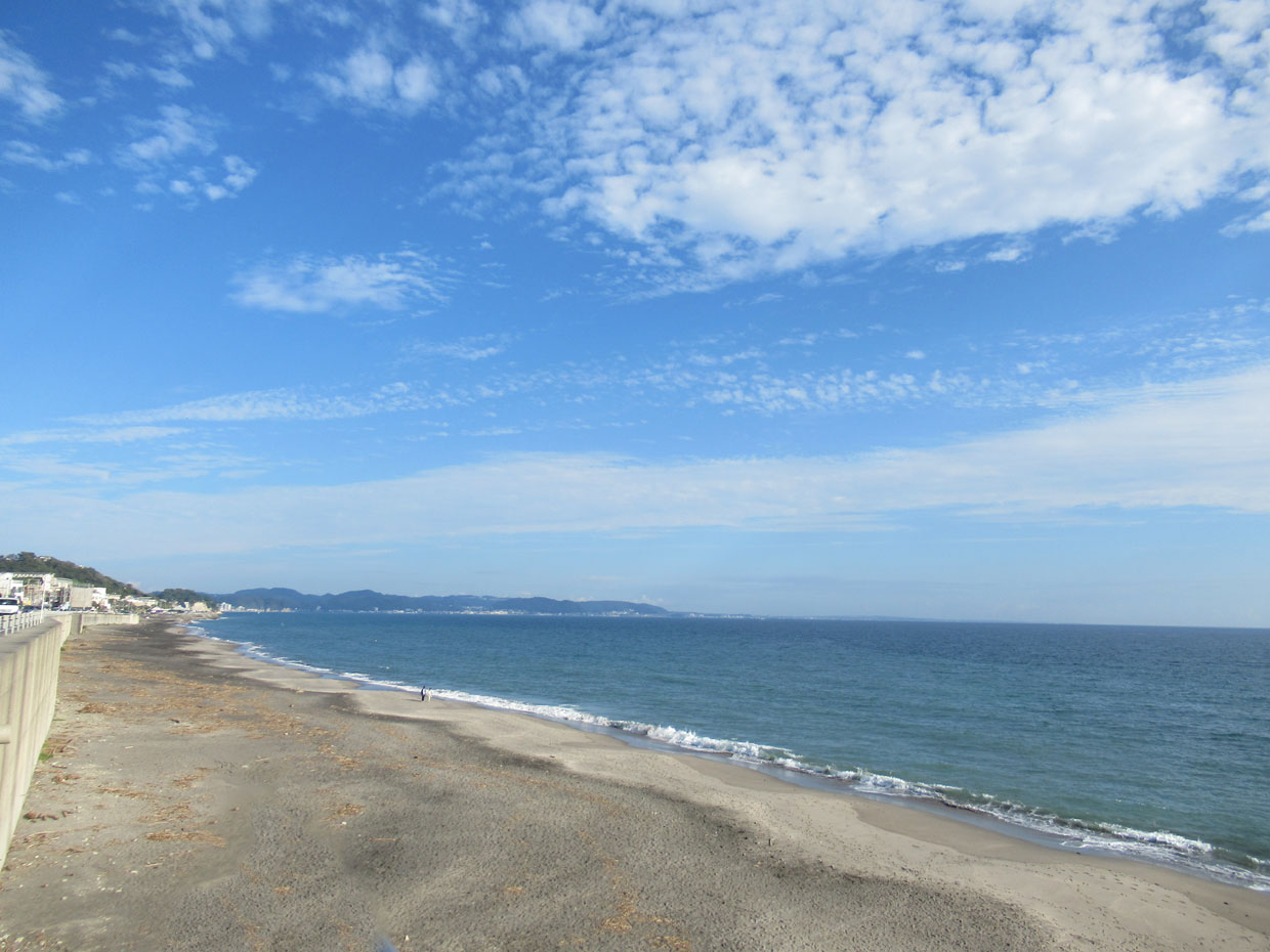 相模湾&emsp;小田原から鎌倉へ