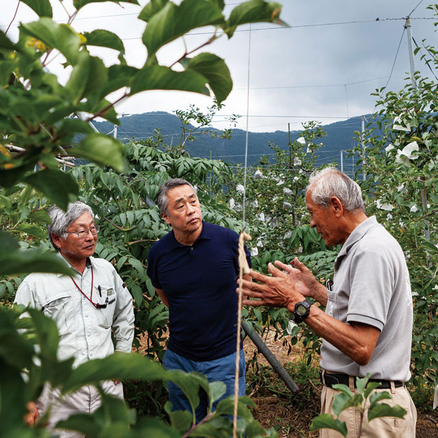 里山の自然環境を再現する“活地気農法”