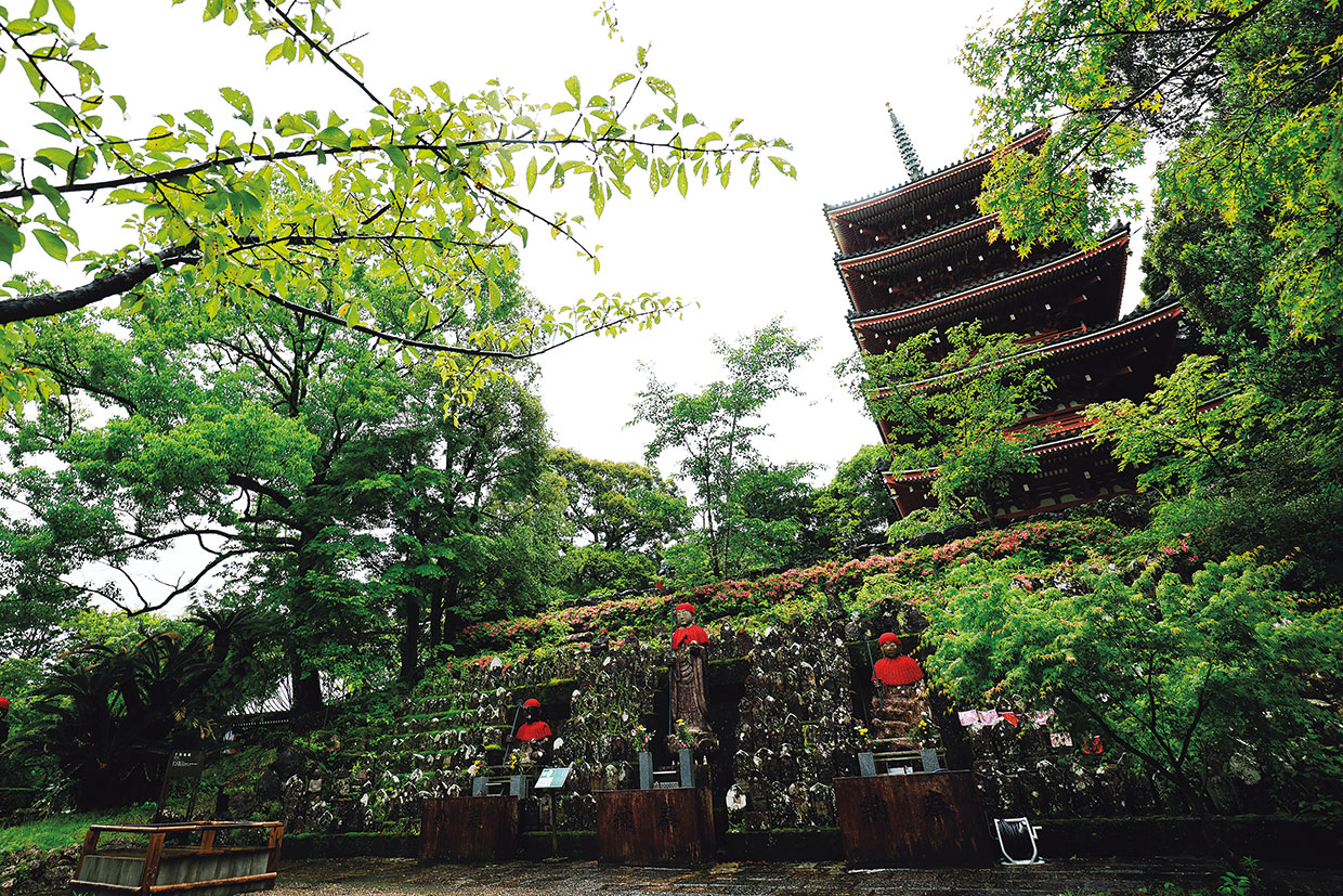 竹林寺の五重塔