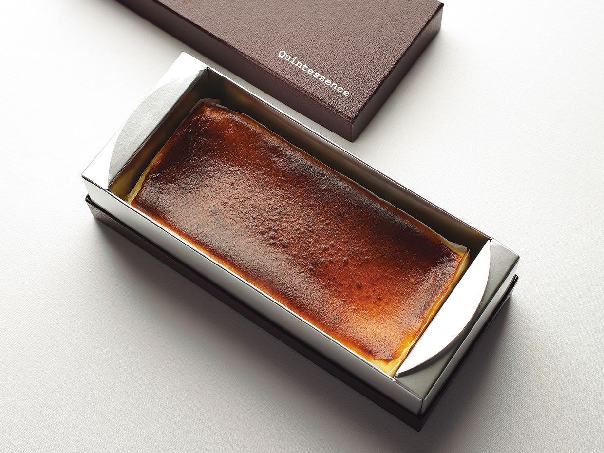 カンテサンスのチーズケーキ「ガトー オー コンテ」