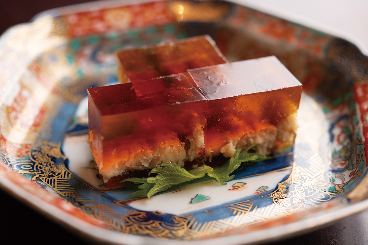 五代目&nbsp;野田岩&ensp;麻布飯倉本店、鰻の煮こごり