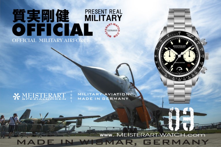 MEISTERART Aviationgraph powerreserve<