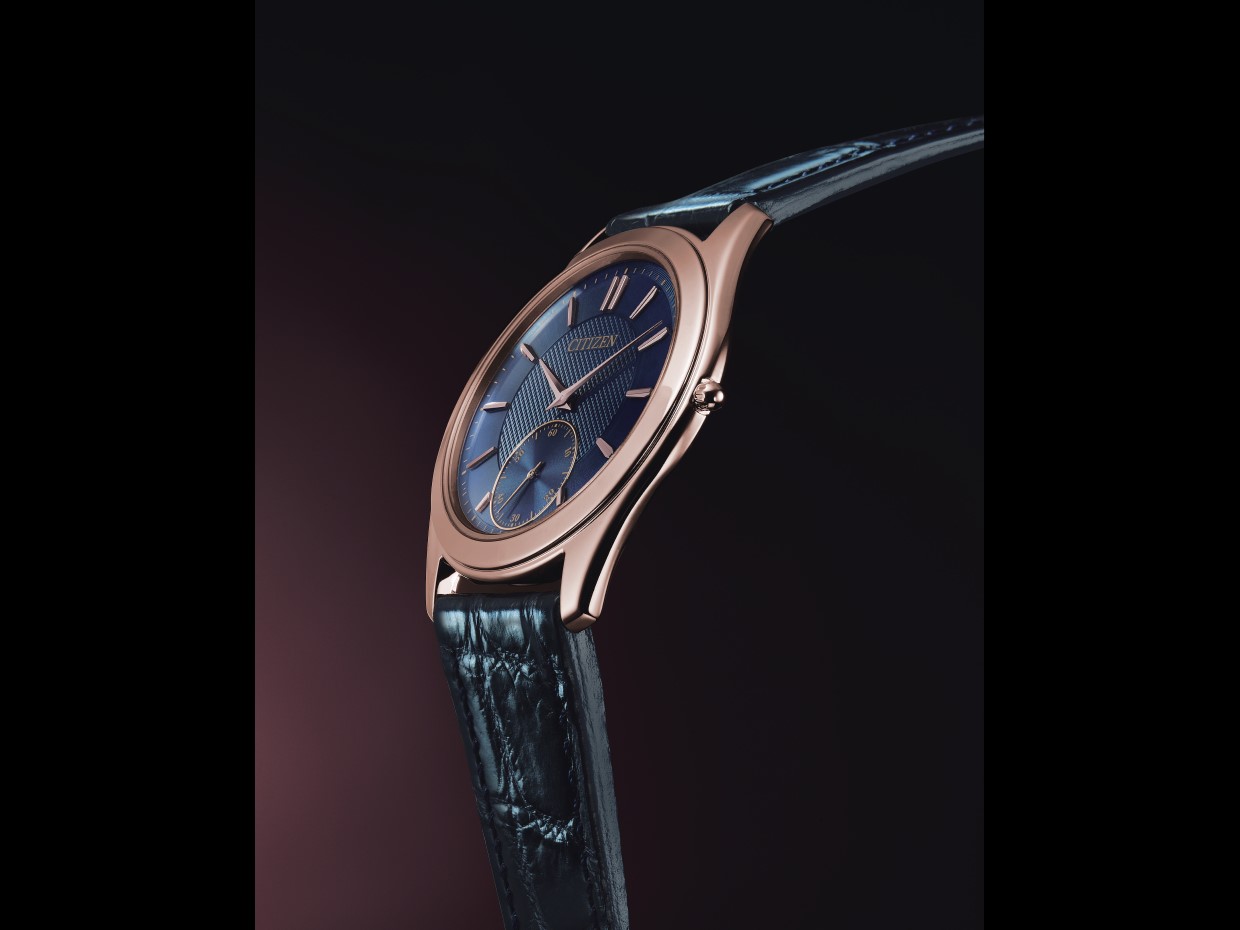 大人の時を刻む美と快適性、シチズン、AQ5012-14L、エコ・ドライブ ワン