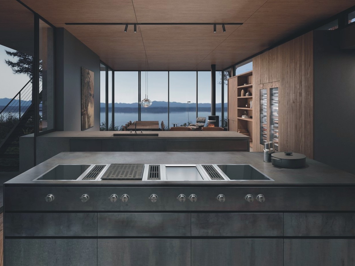 カゲナウ、洗練されたミニマルなレンジフード