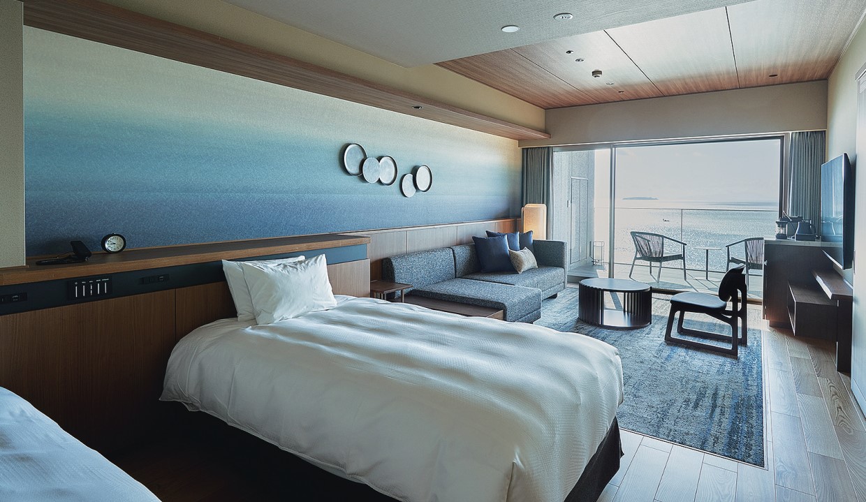 水天一碧の情景が心を満たす宿、熱海・伊豆山 佳ら久