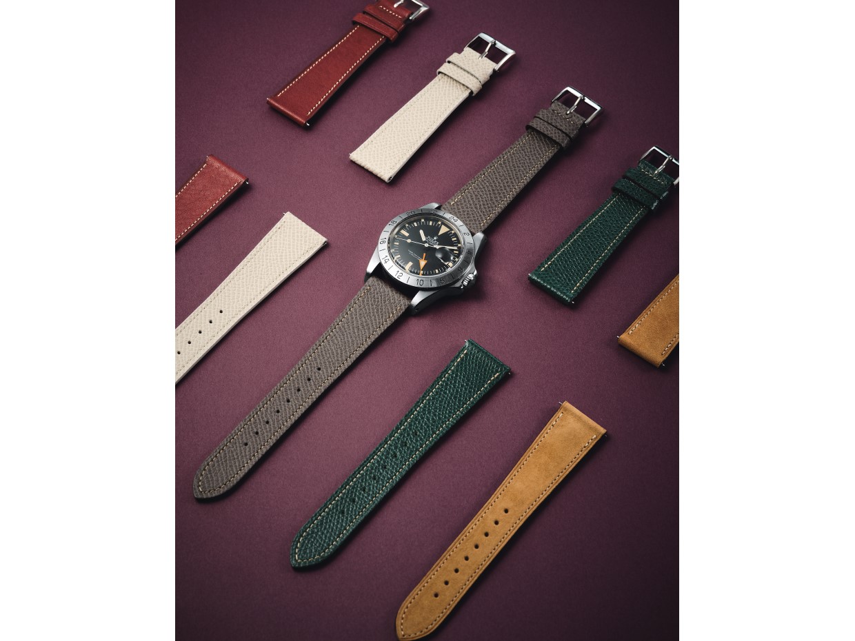 時計愛好家を納得させるストラップ 、ノスタイム