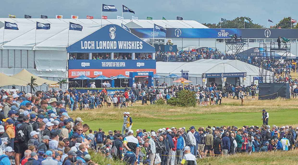 全英オープンゴルフ唯一の公式ウイスキー、ロッホローモンド
