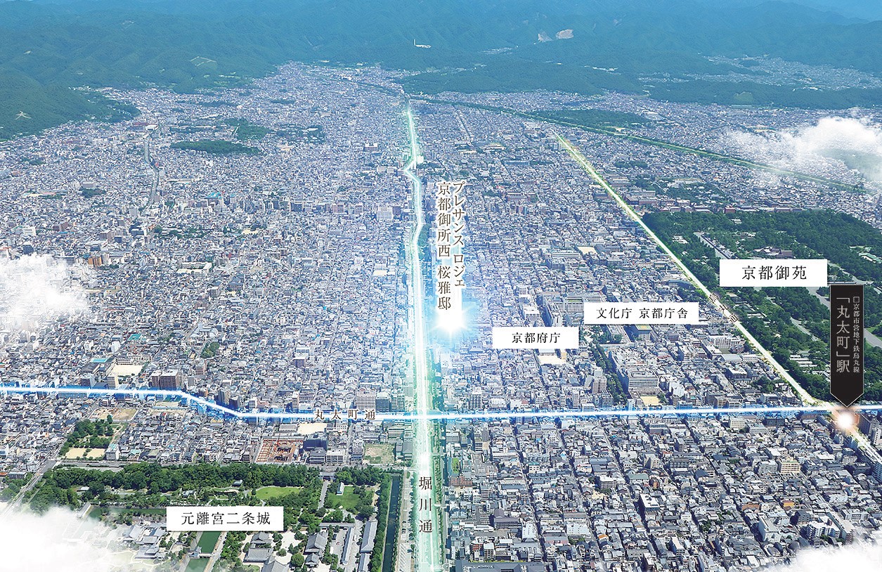 京の中心に住まう、プレサンスコーポレーション