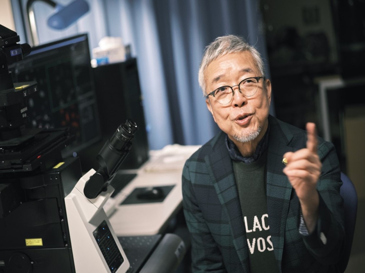 細胞の健康維持に欠かせないオートファジー、吉森保