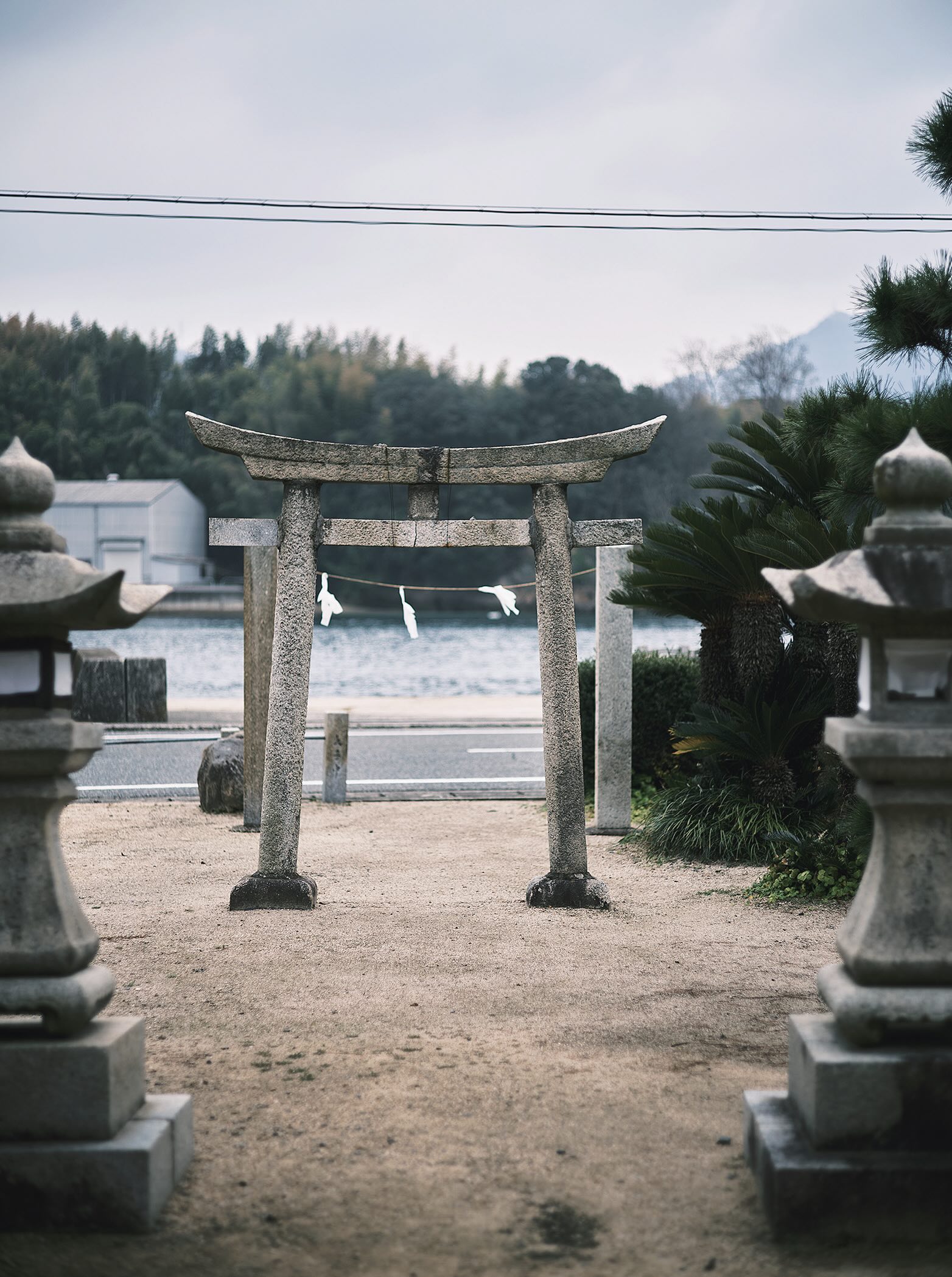 瀬戸内の春、凪を往く