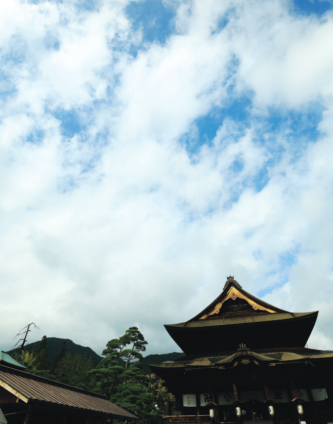 善光寺平　晩秋のにぎわい