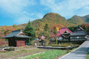 善光寺平　晩秋のにぎわい