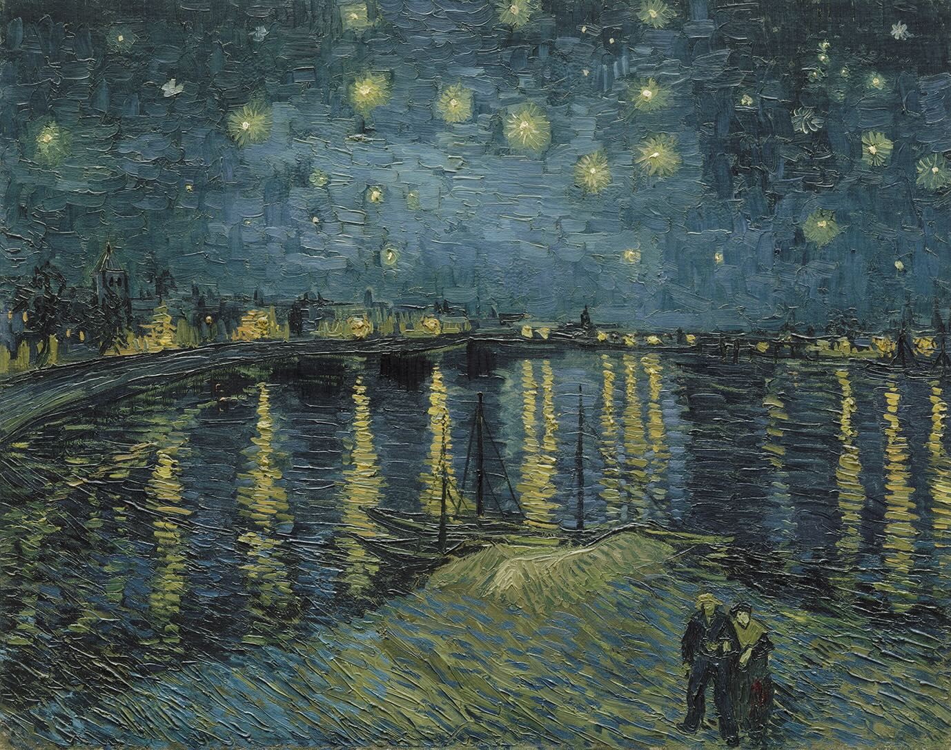 フィンセント・ファン・ゴッホ《星月夜》1888年　オルセー美術館　©GrandPalaisRmn (musée d'Orsay) / Hervé Lewandowski / distributed by AMF